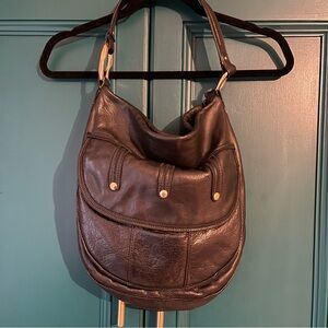 Black Shoulder Bag Purse by Sigrid Olsen Leather